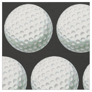 Painted Golf Ball Pattern Fabric