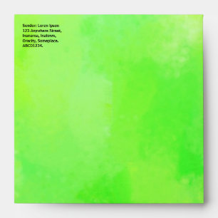 Painted Green 02 Envelopes