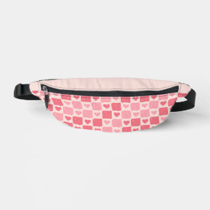Painted Hearts Love Pattern Fanny Pack