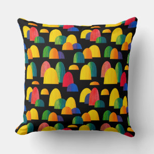 Painted Hills - Black Cushion