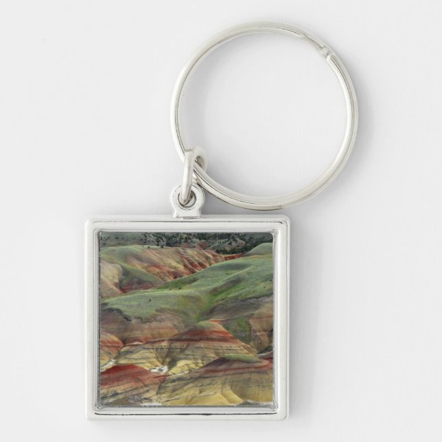 Painted Hills, John Day Fossil Beds, Mitchell Key Ring (Front)