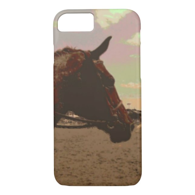 Painted Horse Case-Mate iPhone Case (Back)