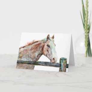 Painted Horse Greeting Card