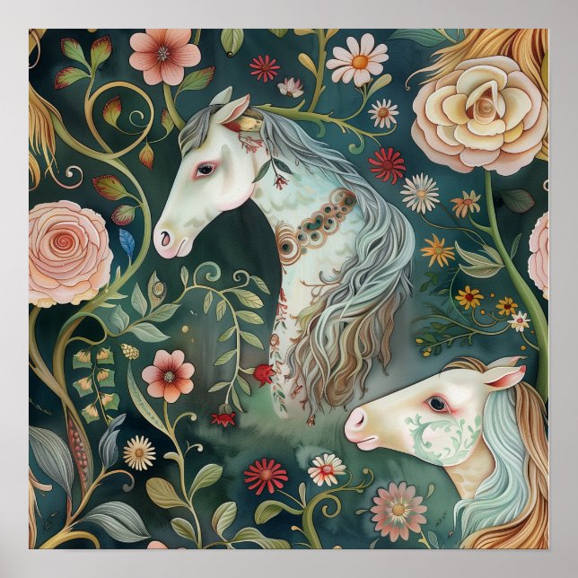 Painted Horses Poster (Front)