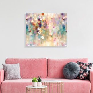 Painted Impressionist Daisy Print