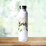 Painted Ivory Bride Water Bottle<br><div class="desc">Multiple colours available. Personalise with your name or title.</div>