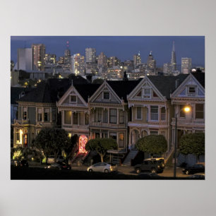 PAINTED LADIES of San Francisco Poster
