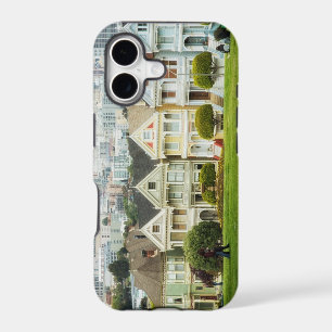 Painted Ladies, Victorian houses and skyline