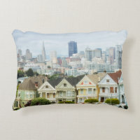 Painted Ladies, Victorian houses and skyline