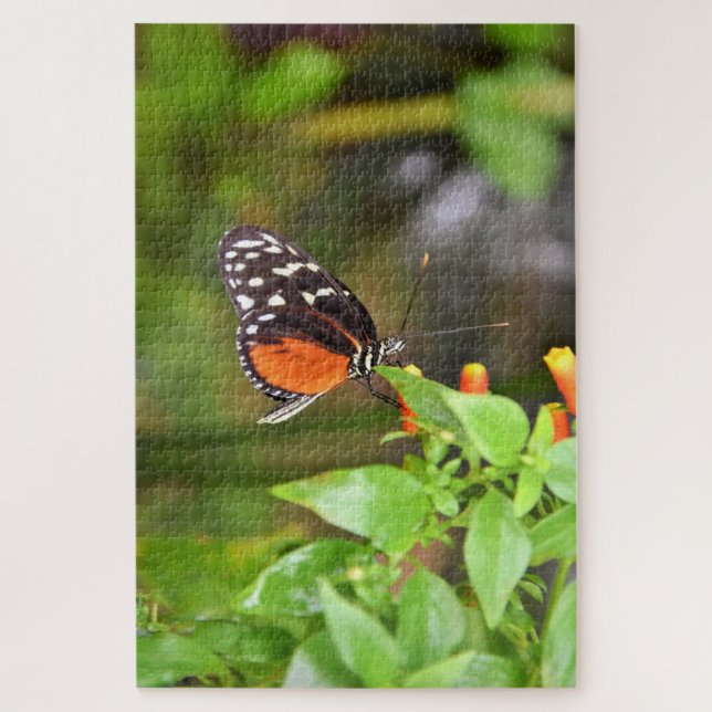 Painted Lady Butterfly. Jigsaw Puzzle (Vertical)