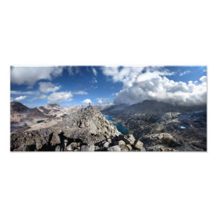 Painted Lady Over Rae Lakes - John Muir Trail Photo Print