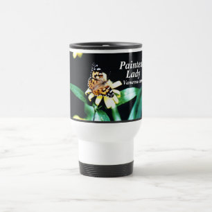 Painted Lady, Vanessa cardui Travel Mug
