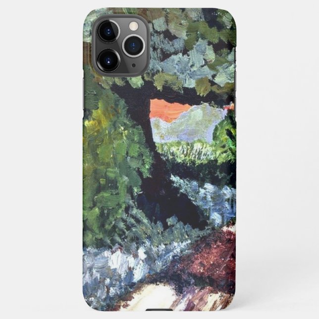 Painted Landscape iPhone 11 Pro Max Case (Back)