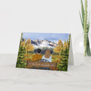 Painted Letters From Home, For Son In Bootcamp Card