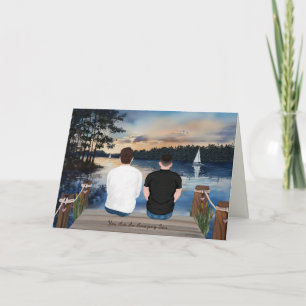 Painted Letters From Home, For Son In Bootcamp Card
