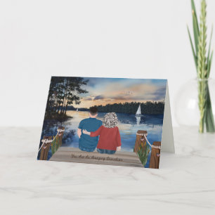 Painted Letters From Home, Grandson In Bootcamp  Card