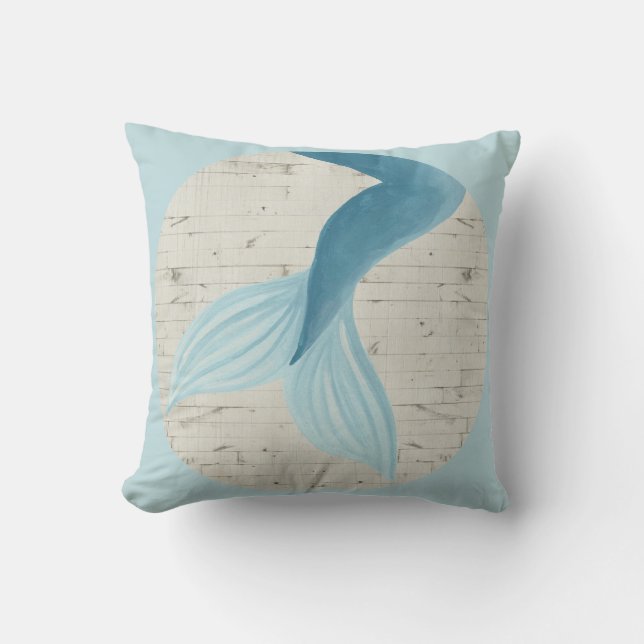 Painted Mermaid Collection Cushion (Front)