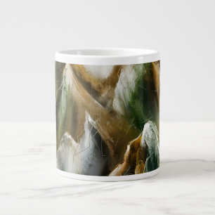 Painted Mountains  Large Coffee Mug