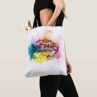 Painted Paint Party Headquarters Tote Bag