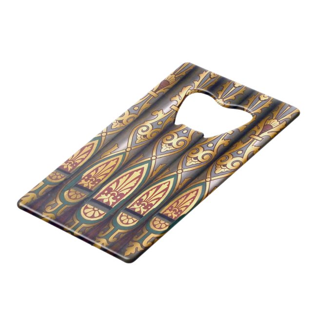 Painted pipes bottle opener (Back Angled)