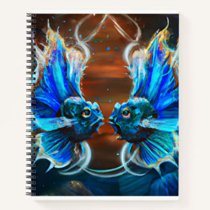 Painted Pisces Notebook
