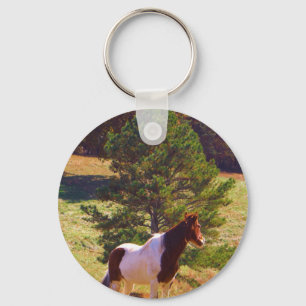 Painted Pony  by the Pine Key Ring