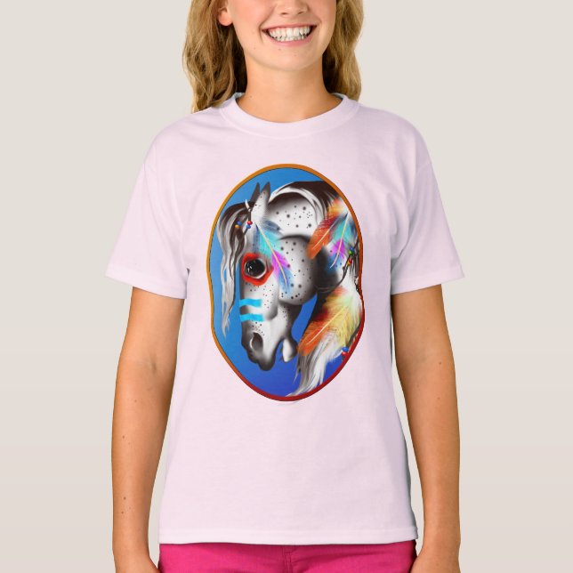 Painted Pony Framed T-Shirt (Front)