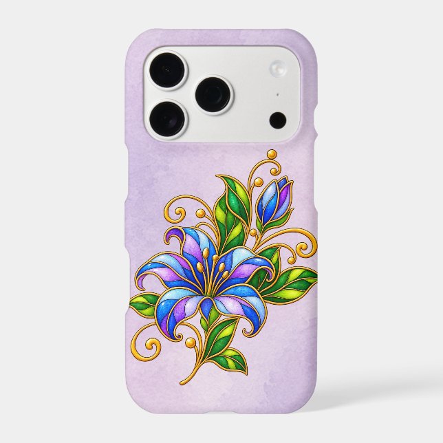 Painted Purple Petals  (Back)