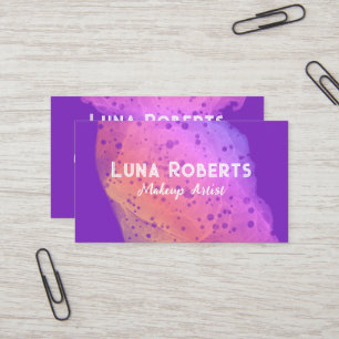 Painted Rainbow Business Card