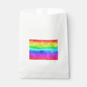 Painted Rainbow Favour Bags