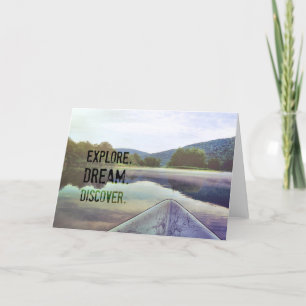 PAINTED RIVER Greeting Card