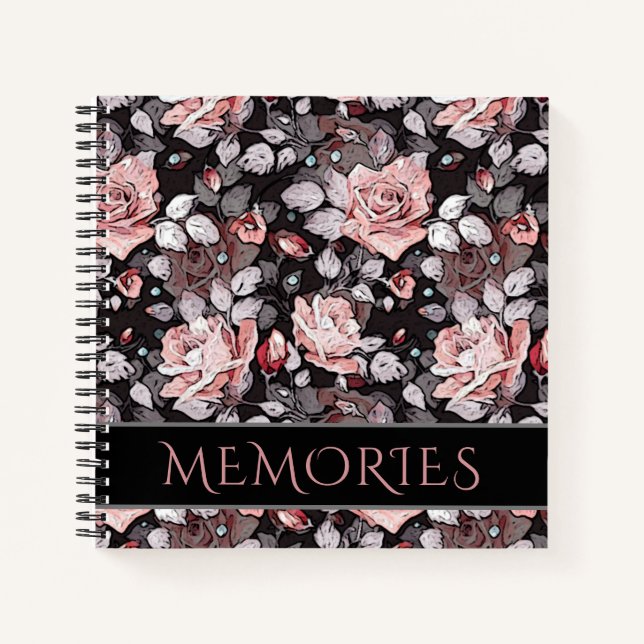 Painted Roses Notebook (Front)