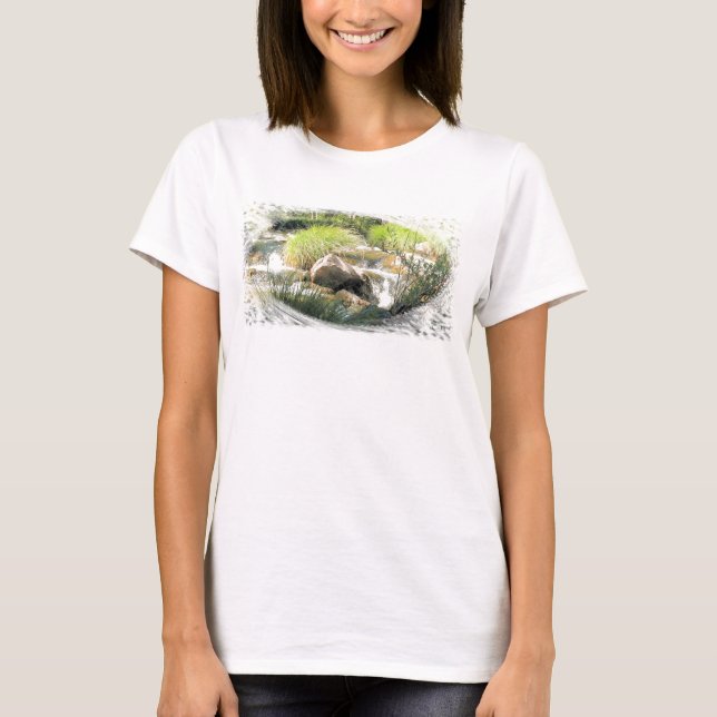 Painted scenery t-shirt (Front)