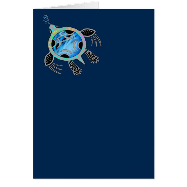 Painted Sea Turtle (Front)