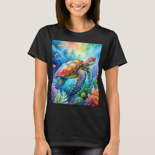 Painted Sea Turtle T-Shirt