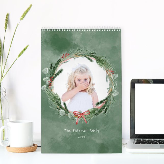 Painted Seasons Personalised Photo Calendar (Creator Uploaded)