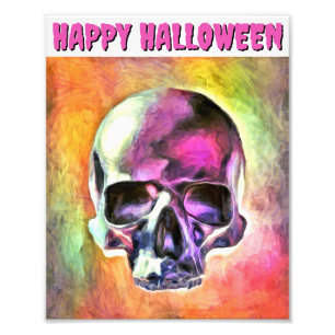 Painted skull. Customised Photo Print