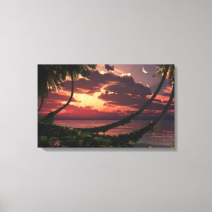 Painted Sky Canvas Print