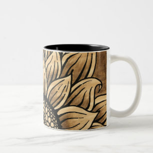Painted Sunflower Mug