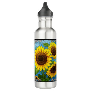 Painted Sunflowers 710 Ml Water Bottle