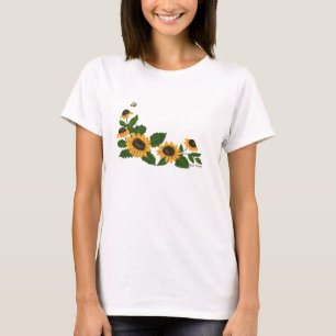 Painted Sunflowers Shirt