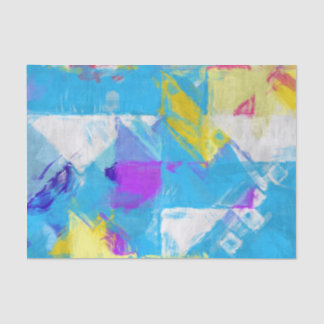 Painted texture tissue paper