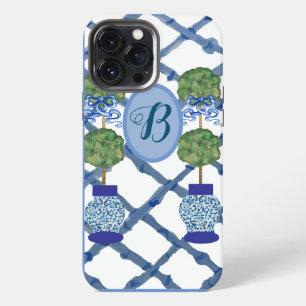 Painted Topiary Chinoiserie Ginger Jars Jar iPhone 13 Pro Max Case