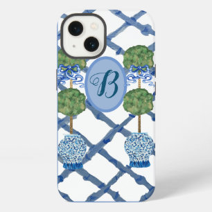 Painted Topiary Chinoiserie Ginger Jars Jar iPhone 13 Case