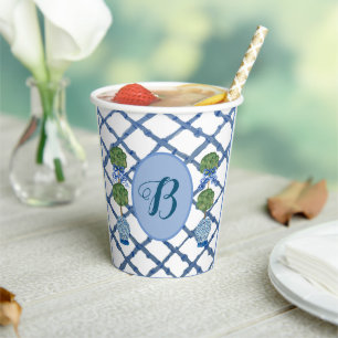 Painted Topiary Chinoiserie Ginger Jars Jar Paper Cups