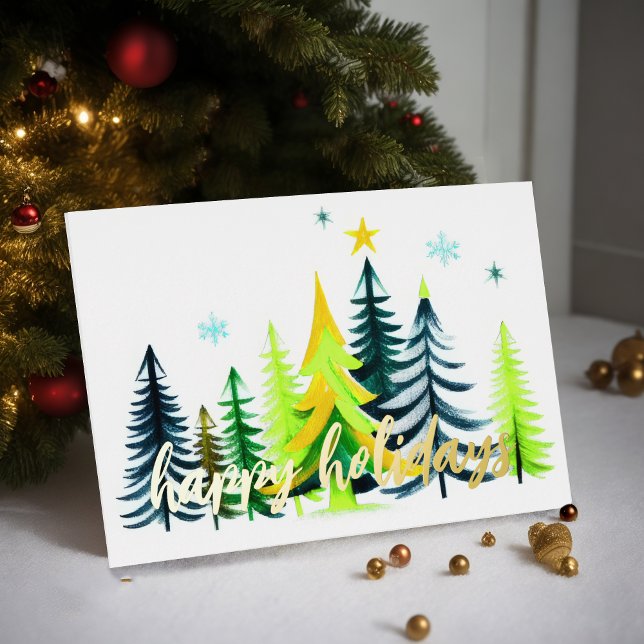 Painted Trees Happy Hoildays (Creator Uploaded)