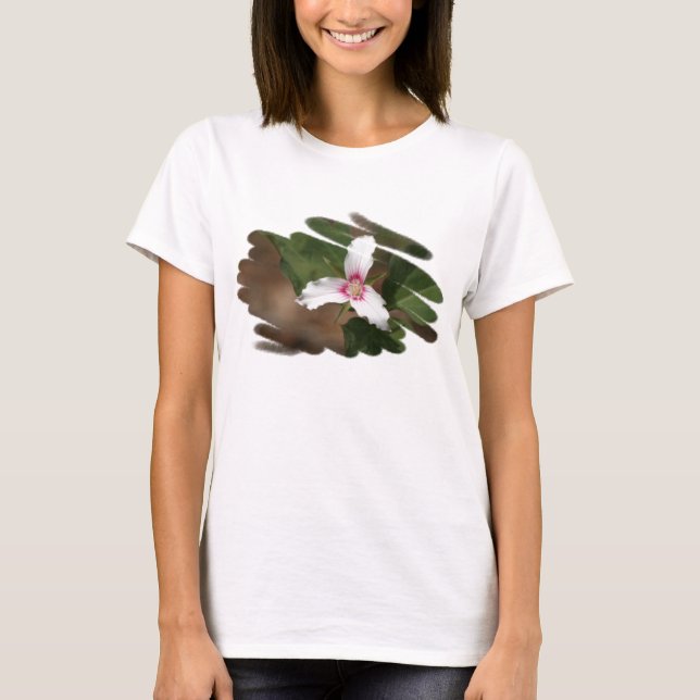 Painted Trillium women's T-Shirt (Front)