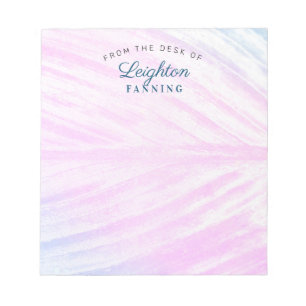 Painted Tropical Leaf Notepad