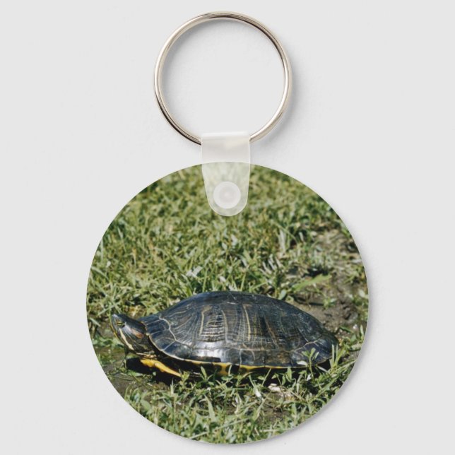 Painted Turtle Key Ring (Front)