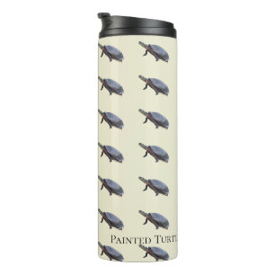 Painted Turtle Photo Thermal Tumbler